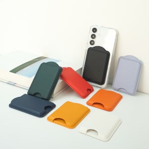 가꼬싶다 갤럭시 호환 맥세이프 3장 가죽 카드 지갑 케이스