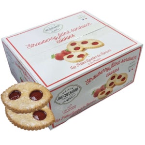 코스트코 메종 자크마르 미니 딸기 쿠키 디저트 선물 비스킷 샌드 프랑스 26g x 36개입