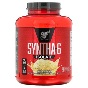 BSN Syntha-6 Isolate단백질 분말 드링크 믹스 바닐라 아이스크림 4.02 lbs(1.82 kg)
