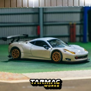 타막웍스 1/64 페라리 458 Italia GT3 White - ROAD64