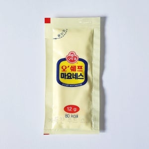 오쉐프 마요네즈 일회용 소포장 12g 200개 박스판매