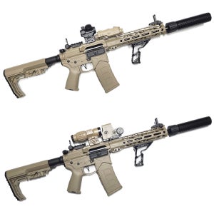 배그좋은총 에어소프트 AR15 메탈BD556 풀파츠558 블로우백 전동건 수정탄 서바이벌