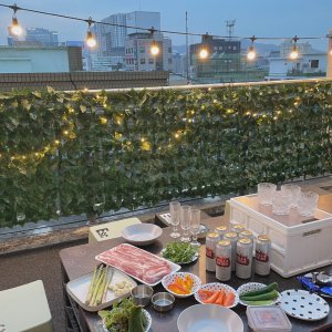 서울 을지로 루프탑 바베큐 파티룸 생일 대형 워크샵 노래방 홍대 강남 건대 잠실 숙박 대여