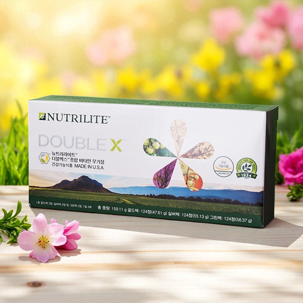 암웨이 더블엑스 리필 <b>종합 비타민 무기질</b> 372정