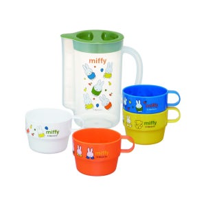 스케이터 미피21 miffy 4단 물통 컵 세트 캠핑 아웃도어 피크닉 소풍