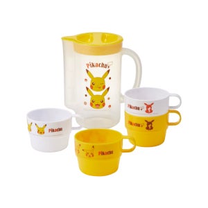 스케이터 포켓몬 피카츄 4단 물통 컵 세트 캠핑 아웃도어 피크닉 소풍