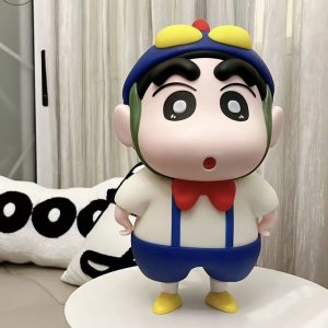 FATTYS 짱구 대형 피규어 유치원 귀엽고 엽기적인 애니메이션 굿즈 컬렉션 소품 생일 선물