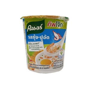 도매 한박스 크노르 자스민 포리즈 즉석 게살 새우죽 32g X 36컵