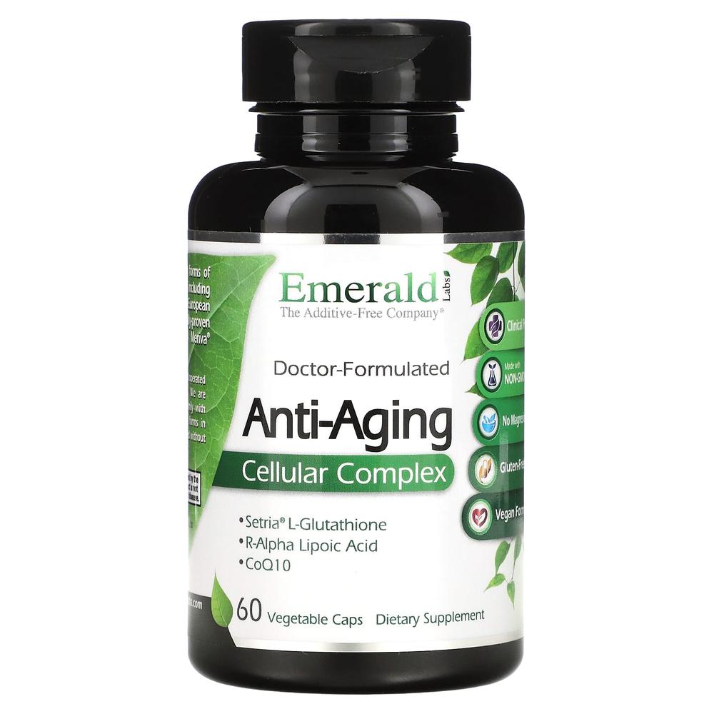<b>Emerald Laboratories</b> 안티 에이징 셀룰러 컴플렉스 60 베지캡슐