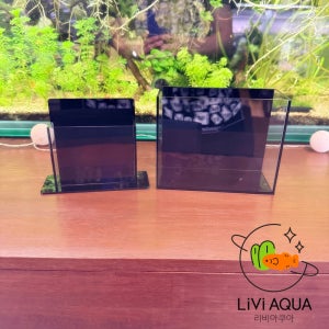 리비아쿠아 아크릴 구피 메다카 포토 선별박스 세트 열대어 어항 물고기 촬영통
