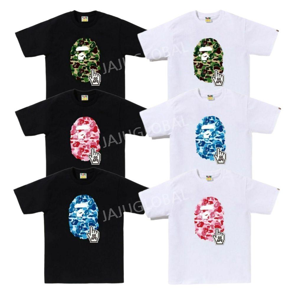 베이프 반팔 ABC 카모 에이프 포인터 에이프헤드 베이펙 반팔티 일본 직구