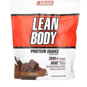 Labrada Nutrition Lean Body 고단백질 식사 대용 셰이크 초콜릿 1120g(2.47lbs)