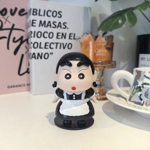 FATTYS 하녀 짱구 피규어 10cm (거치대 포함 3가지 컬러 선택 가능)