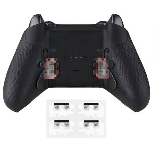 엑스박스 엘리트 시리즈 2, 2 코어 컨트롤러(모델 1797)용 익스트림레이트 백 패들 강화 금속 패드 키트 - 압력 증가 포함되지 않음