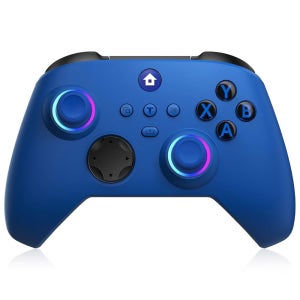 Chupp Xbox 컨트롤러, 2.4GHz 무선 1000mAh 배터리 장착 One 프로그래머블, 터보 기능, 4가지 조명 모드, Series X|S, PC용