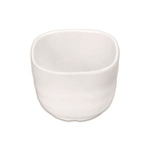 미색 흰색 멜라민 사각국물공기 ds-5614 공기 밥 국 그릇 식판 후식 볼 업소용