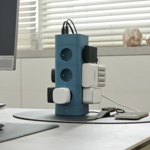 에코너 고용량 USB C타입 충전 타워 멀티탭 12구 16구 1.8M