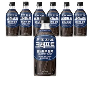 조지아 크래프트 콜드브루 블랙 470ml 24개