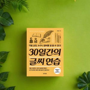 글씨체 교정 펜 한글 글씨 필체 악필 탈출 정자체 연습 교재