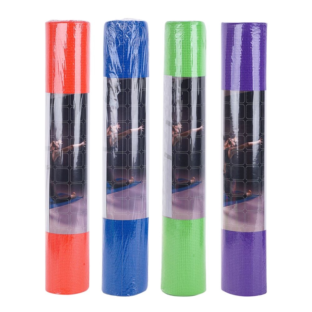 4mm PVC 발포 요가 매트 색상랜덤 상품DD