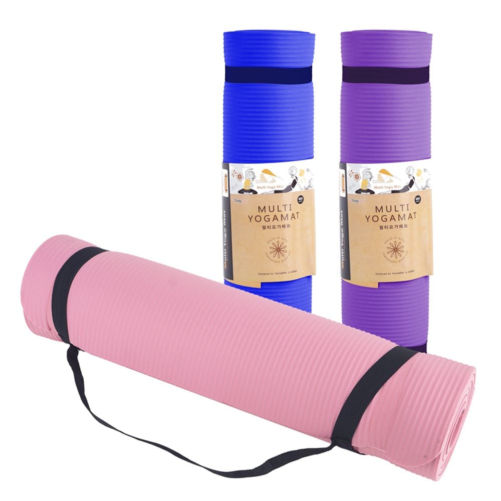 NBR 10mm 요가 매트 색상랜덤 상품DD