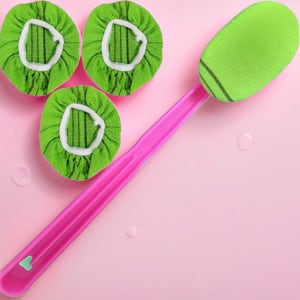 등 때밀이 봉 셀프 때 밀기 봉 타올