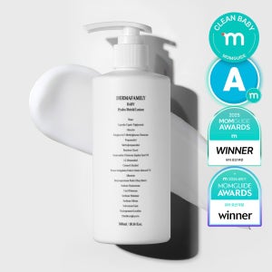 더마패밀리 베이비 하이드라 쉴드 로션 신생아 아기 세라마이드 저자극 300ml, 1개
