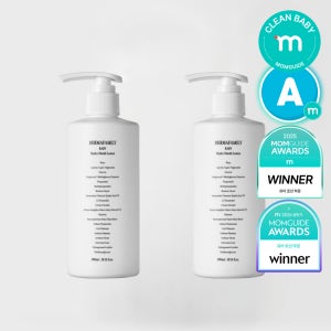 더마패밀리 베이비 하이드라 쉴드 로션 신생아 아기 세라마이드 저자극 300ml, 2개