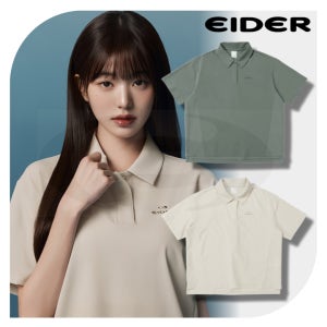 아이더 장원영 여름 반팔 티셔츠 여성 온더락 냉감 기능성 폴로 카라 아웃도어 등산복