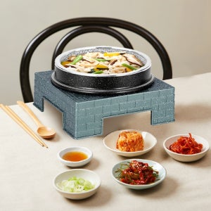 16cm 돌솥밥 냄비세트 알루미늄받침 누룽지 찌개 겸용 가정용 솥밥냄비 1~2인용
