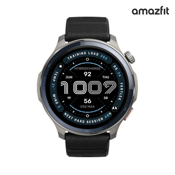 어메이즈핏 밸런스2 블랙 47mm GPS 스마트워치 골프 프리다이빙 하이록스 balance2