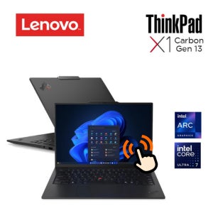 레노버 ThinkPad X1 Carbon Gen13 Ultra7-265H RAM32GB SSD2TB Win11P 터치모델 (21NXS02J00)
