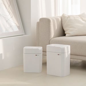 파리지앵 자동쓰레기통 모션 센서 스마트쓰레기통 화장실 휴지통 10L+20L