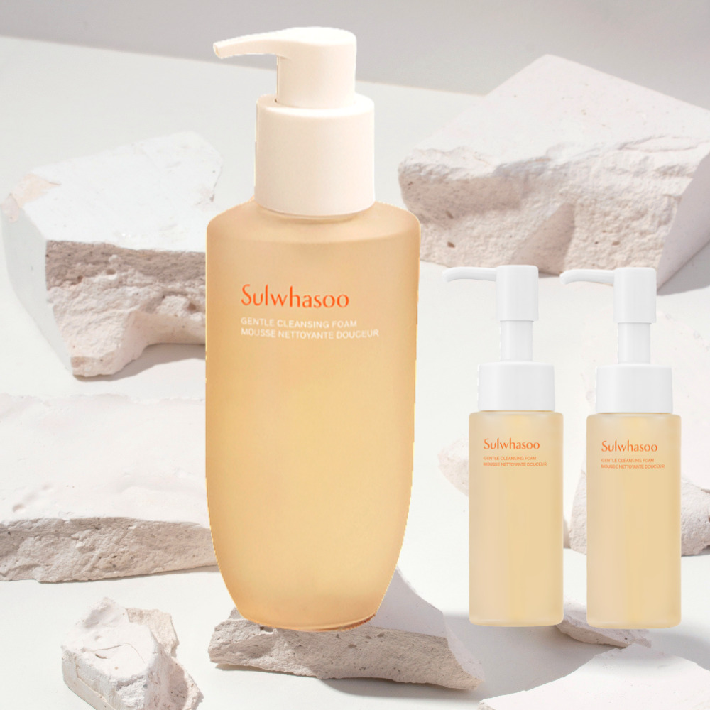 설화수 순행 클렌징폼 300ml 세트 / 200ml + 50ml 2개 구성