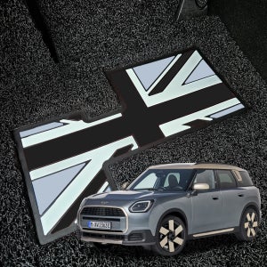 미니 컨트리맨 코일매트 블랙잭 실리콘 와이드 발판 U25 확장형