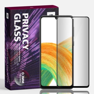프라이버시 강화유리 사생활보호필름 갤럭시A31 A32 LTE A33, 2매입
