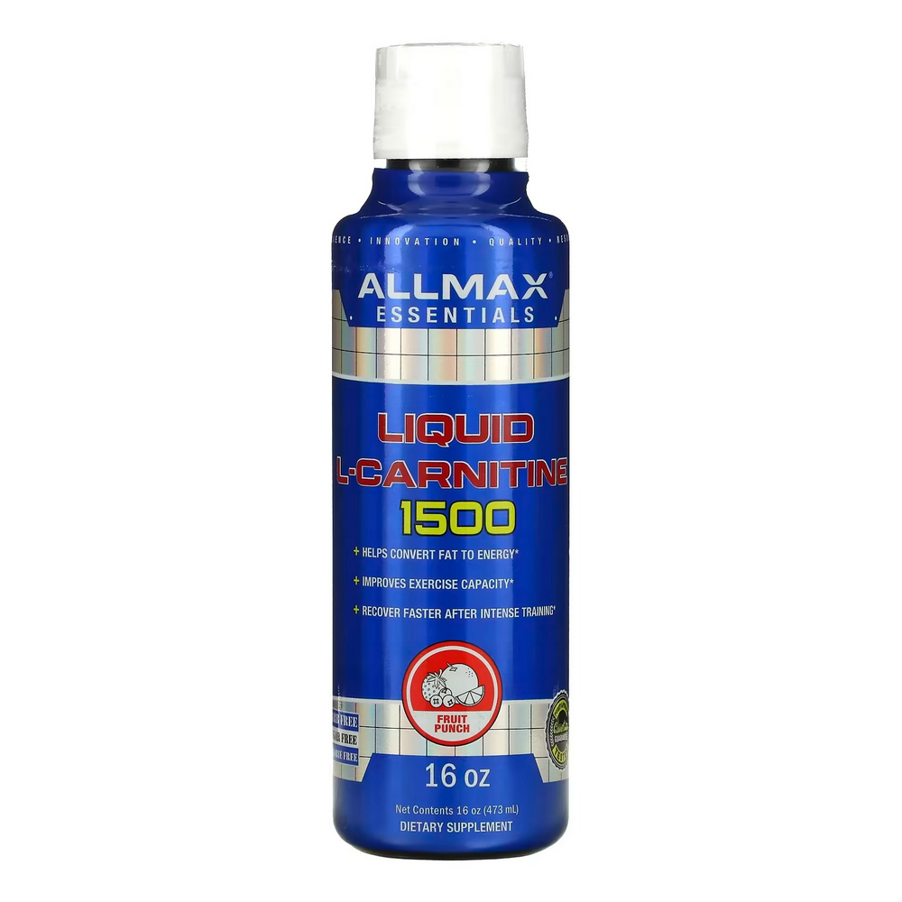 <b>올맥스</b> 리퀴드 엘 카르니틴 1500 프룻펀치 16온즈 473ml