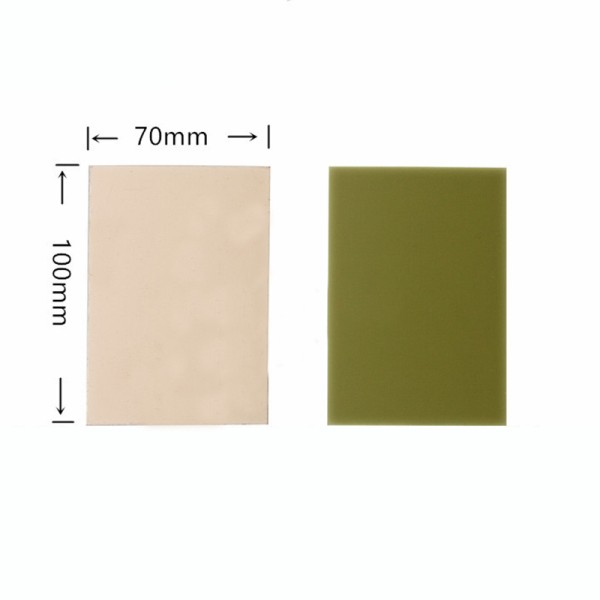 Fr4 Pcb 7x10cm 710 단일 측면 <b>구리</b> 클래드 플레이트 Diy 키트 라미네이트 회로 기판