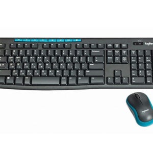 로지텍코리아 MK275 무선키보드세트 콤보 사무 가정 학생 한글자판