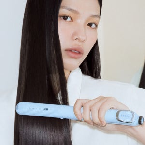 디오비 물광고데기 블루에디션 미디움 손상모 프리볼트 매직기 물결 웨이브 미용실 셋팅