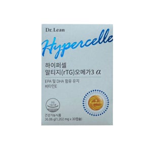 닥터린 송중기 하이퍼셀 알티지 오메가 3 1박스 1개월분 RTG 알티쥐 오매가 쓰리 1개