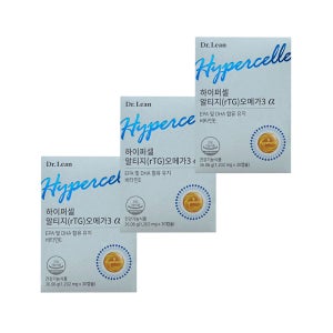 닥터린 송중기 하이퍼셀 알티지 오메가 3 3박스 3개월분 RTG 알티쥐 오매가 쓰리 3개
