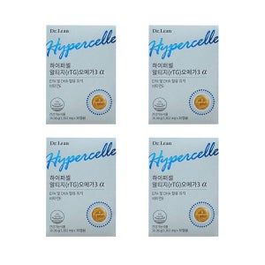 닥터린 송중기 하이퍼셀 알티지 오메가 3 4박스 4개월분 RTG 알티쥐 오매가 쓰리 4개
