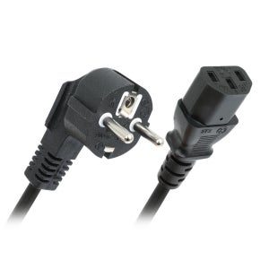 KC인증 파워케이블 50cm AC 220v PC 컴퓨터 파워서플라이 파워코드 모니터 전원 선 노트북 아답터 3구 ㄱ자