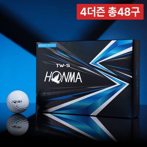 [4더즌 / 48구] 혼마 TW 스핀맥스 3피스 우레탄 골프공