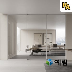 레일 노출 없는 상부구동 슬림 3연동 6연동 예림 슬라이딩 중문 아파트 현관중문 실측 시공