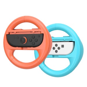 닌텐도 스위치2 OLED호환 조이콘 레이싱게임 컨트롤러 핸들 얼팩