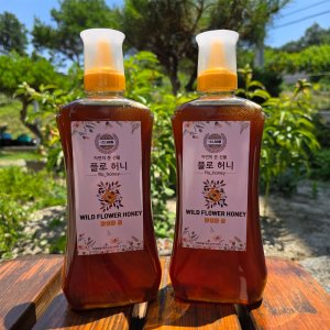 베트남 천연 야생화꿀 2kg 튜브형 천연벌꿀