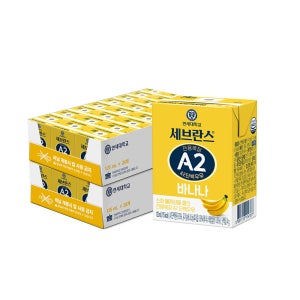연세우유 세브란스 전용목장 A2단백우유 바나나, 125ml, 48개