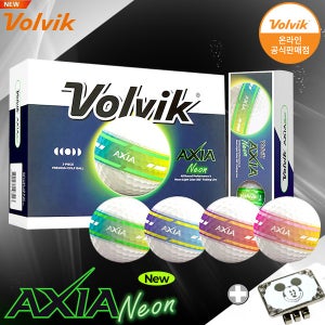 볼빅 2025 AXIA 엑시아 네온 360 듀얼코어 골프공